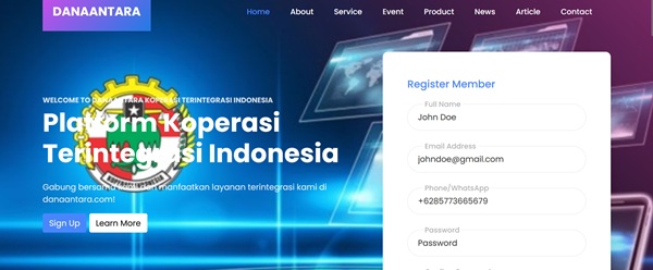 Danaantara Platform Koperasi Terintegrasi Indonesia DnS ACADEMY SEMARANG